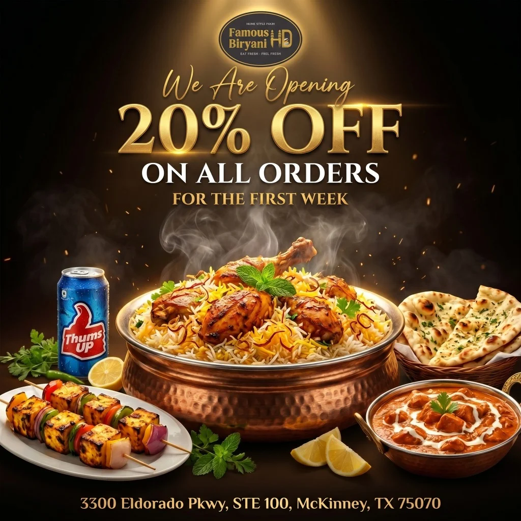 Opening Week Special Offer - 20% OFF with Thums Up